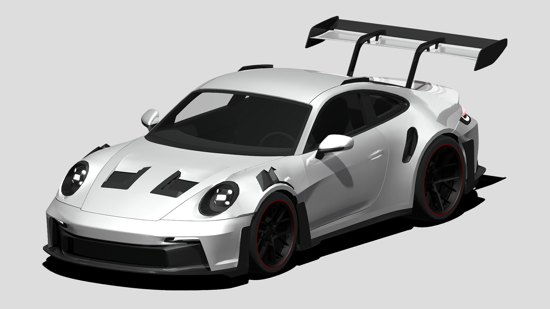 2022 Porsche 911 GT3 RS 3d model