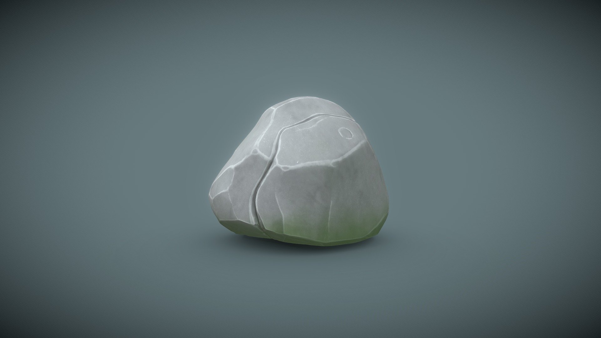 Stylized  rock 3d model