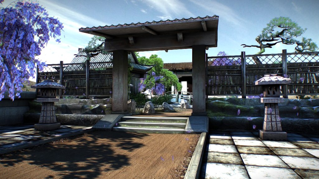 Zen Garden 3d model