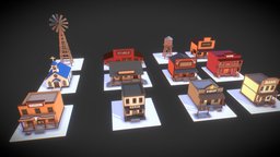 Low Poly Wild West