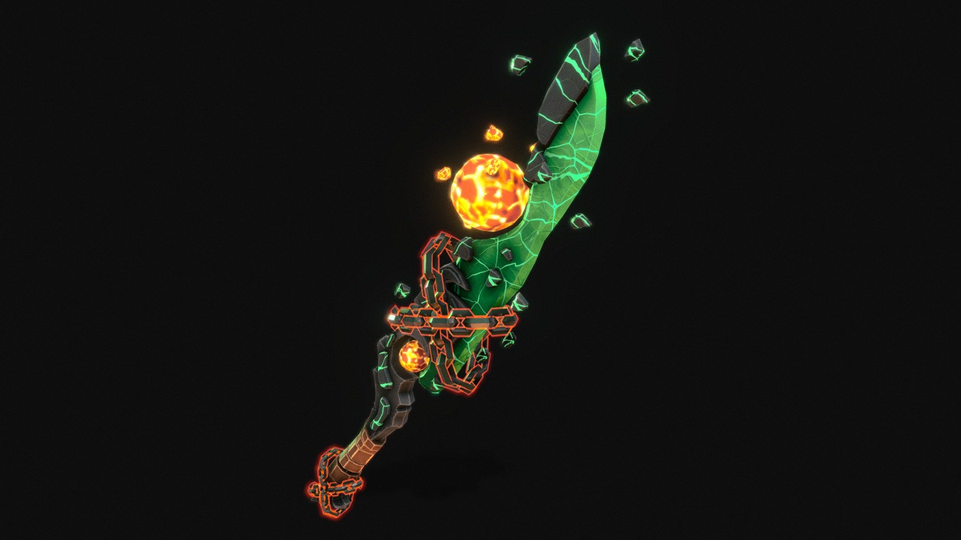 Earth Slayer Sword 3d model