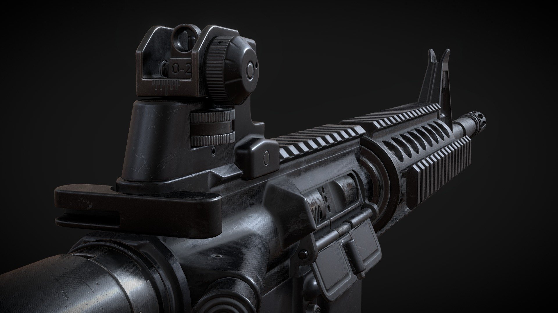 M4A1 3d model