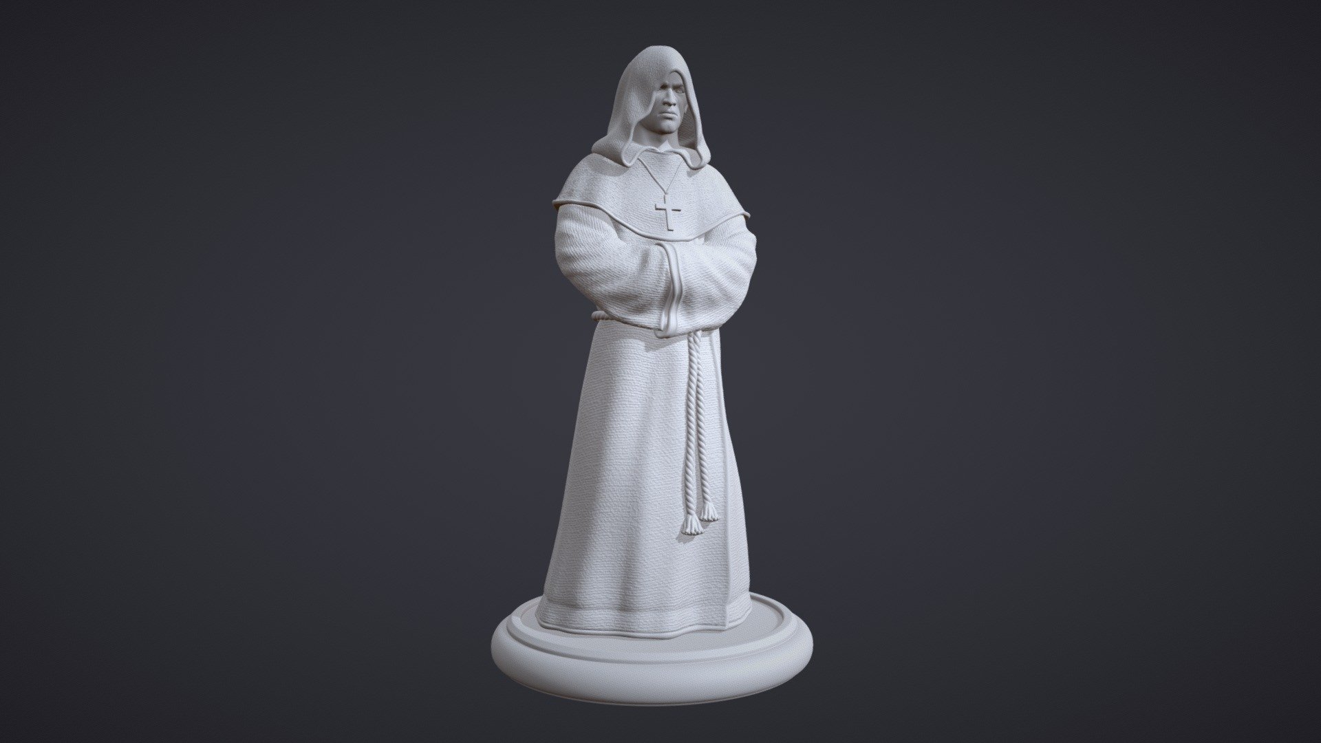 Monk 3d model