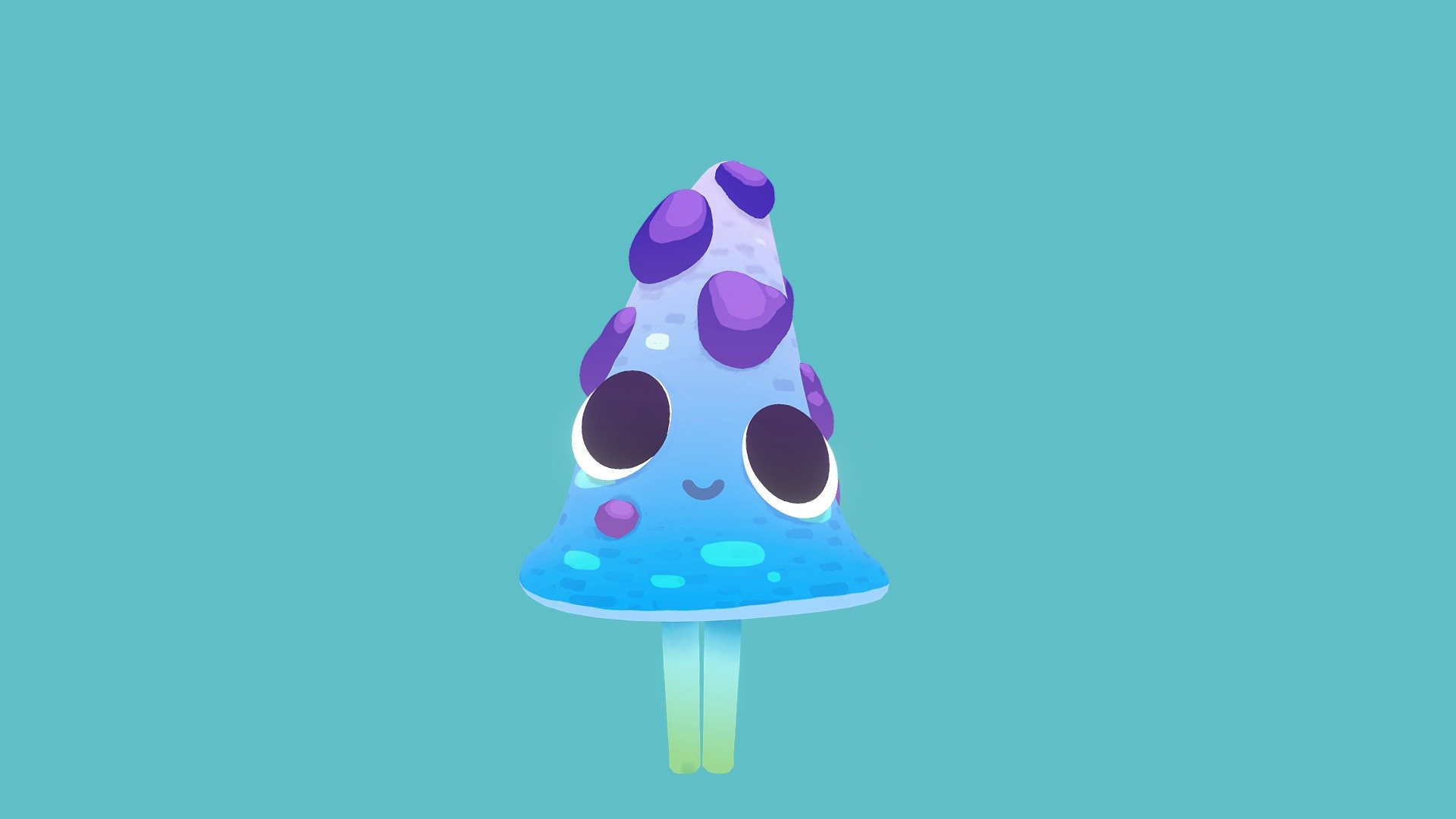 Mushy Buddy 3d model