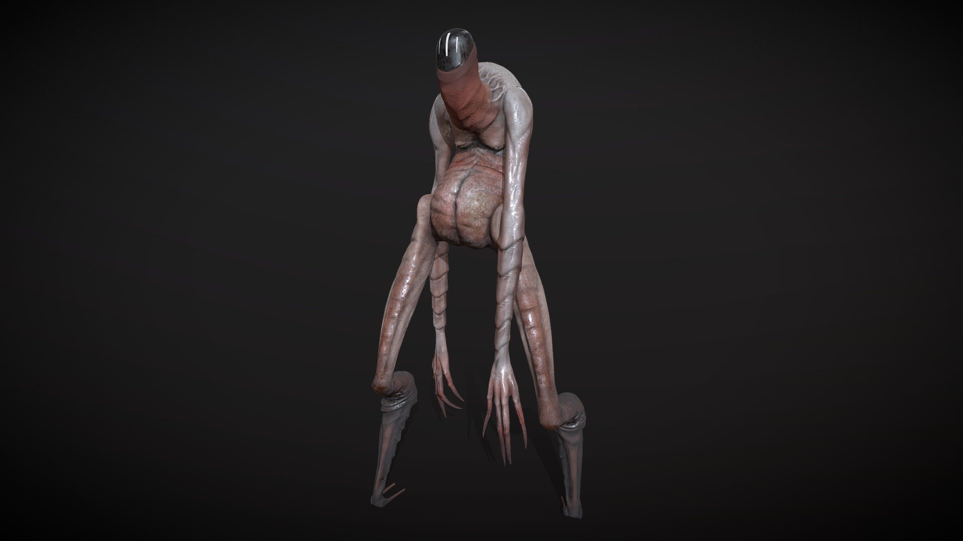 Lanky Creature 👹 3d model