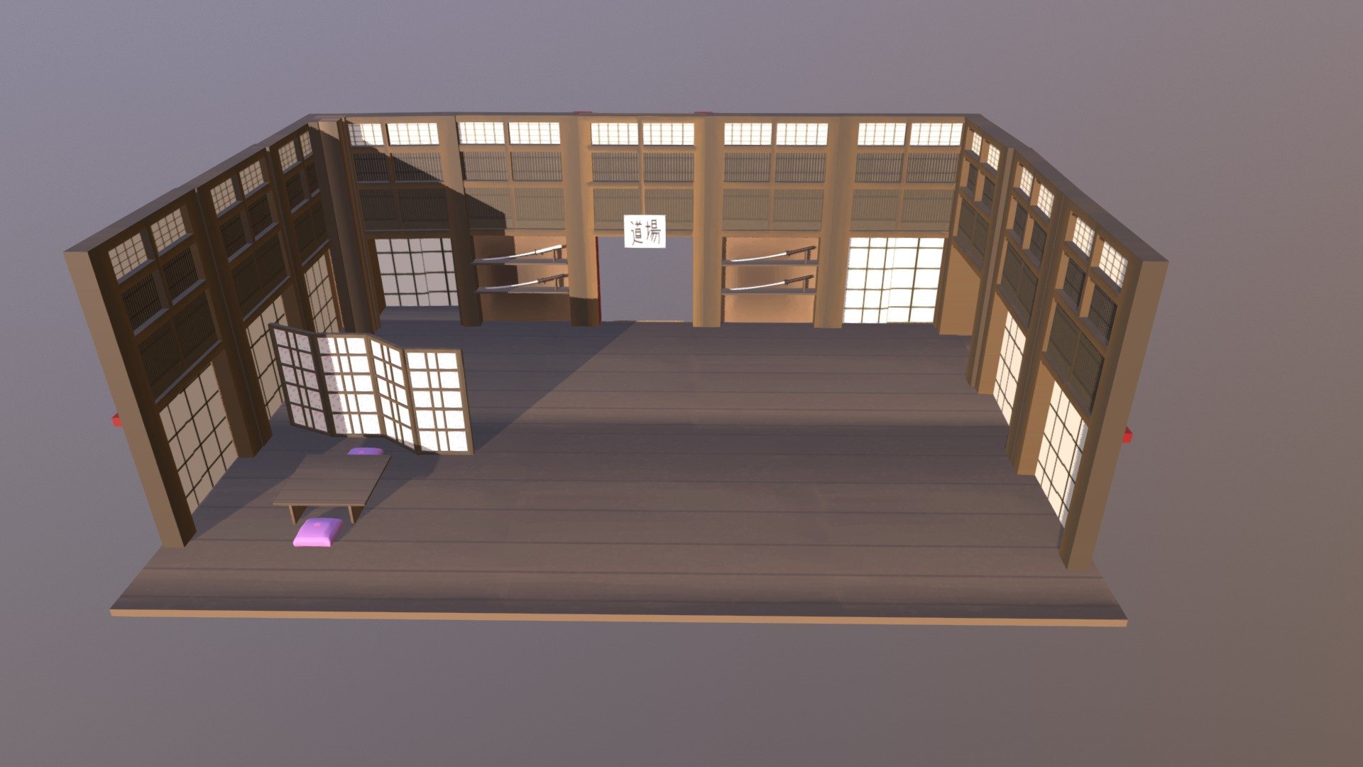 Dojo 3d model