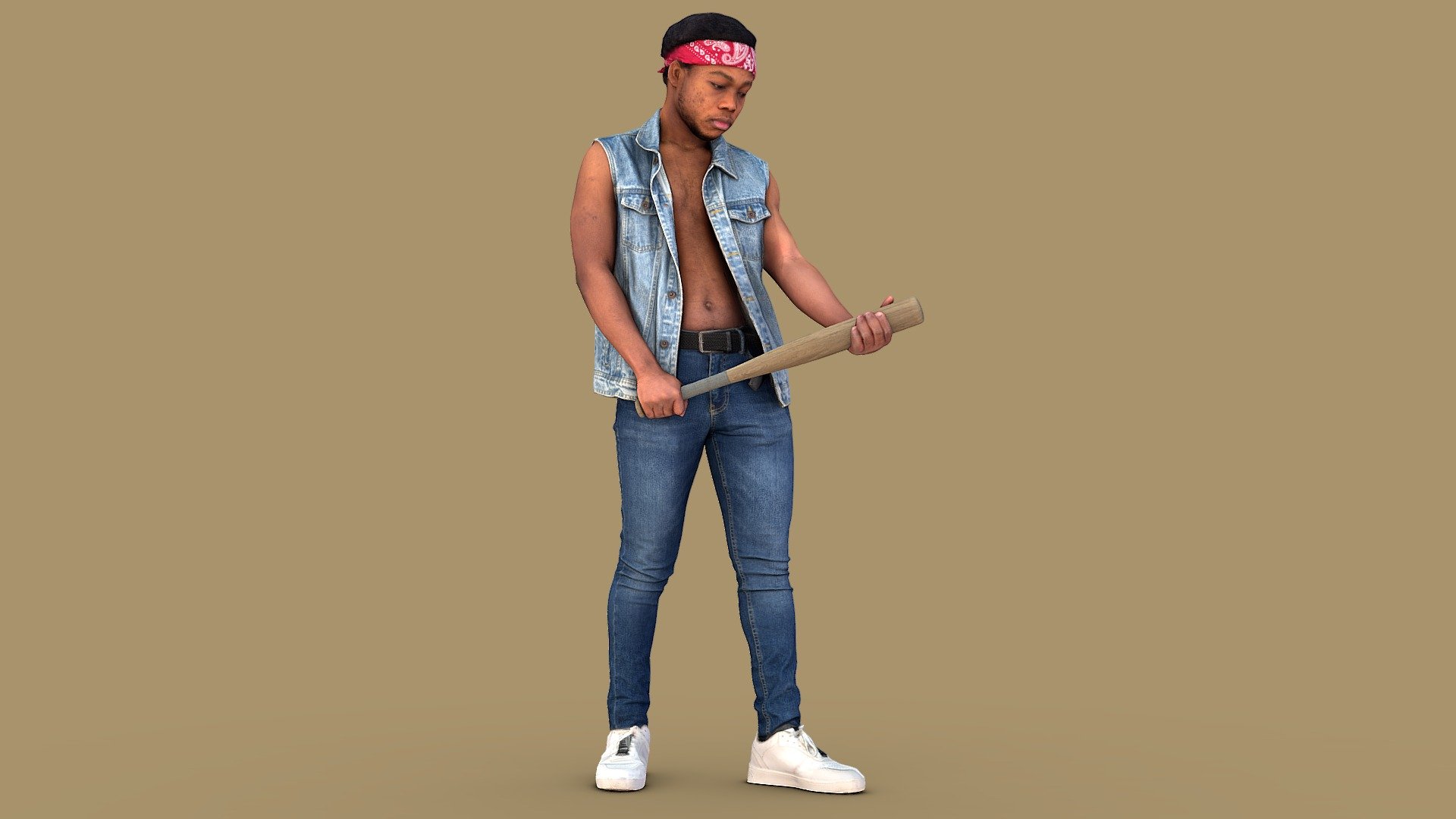 Urban Warrior Standing 3d model