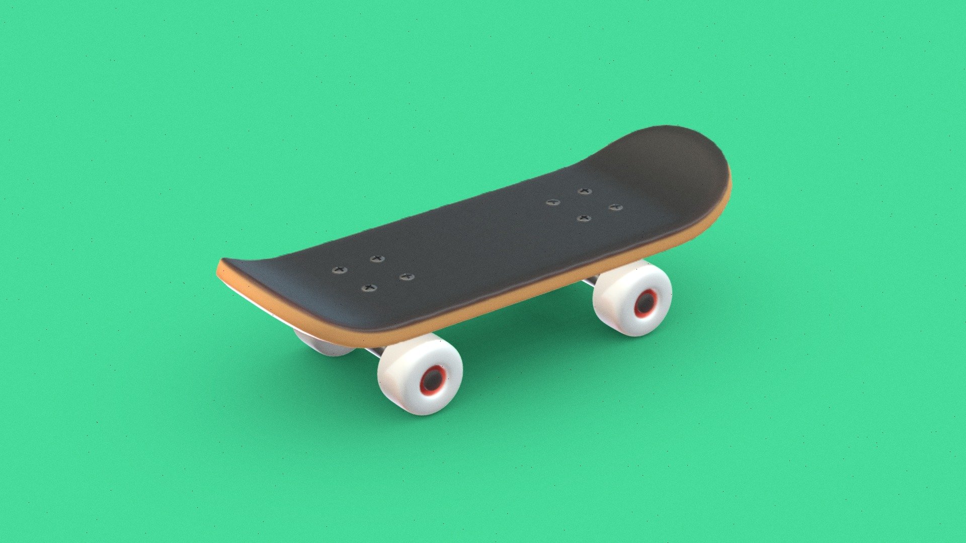 Skateboard 3d model