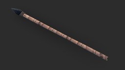 Wooden spear