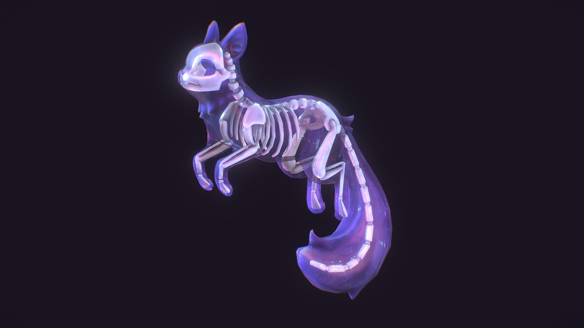 Ghost Kitty 3d model