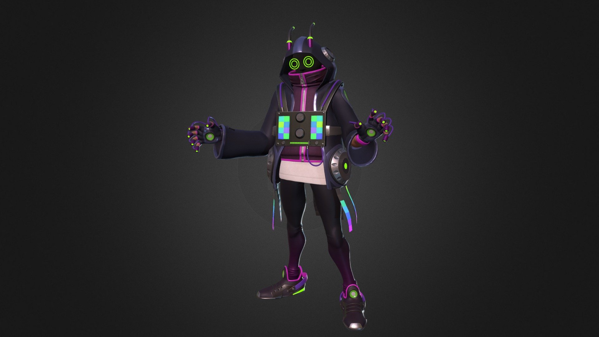 DJ Mage 3d model