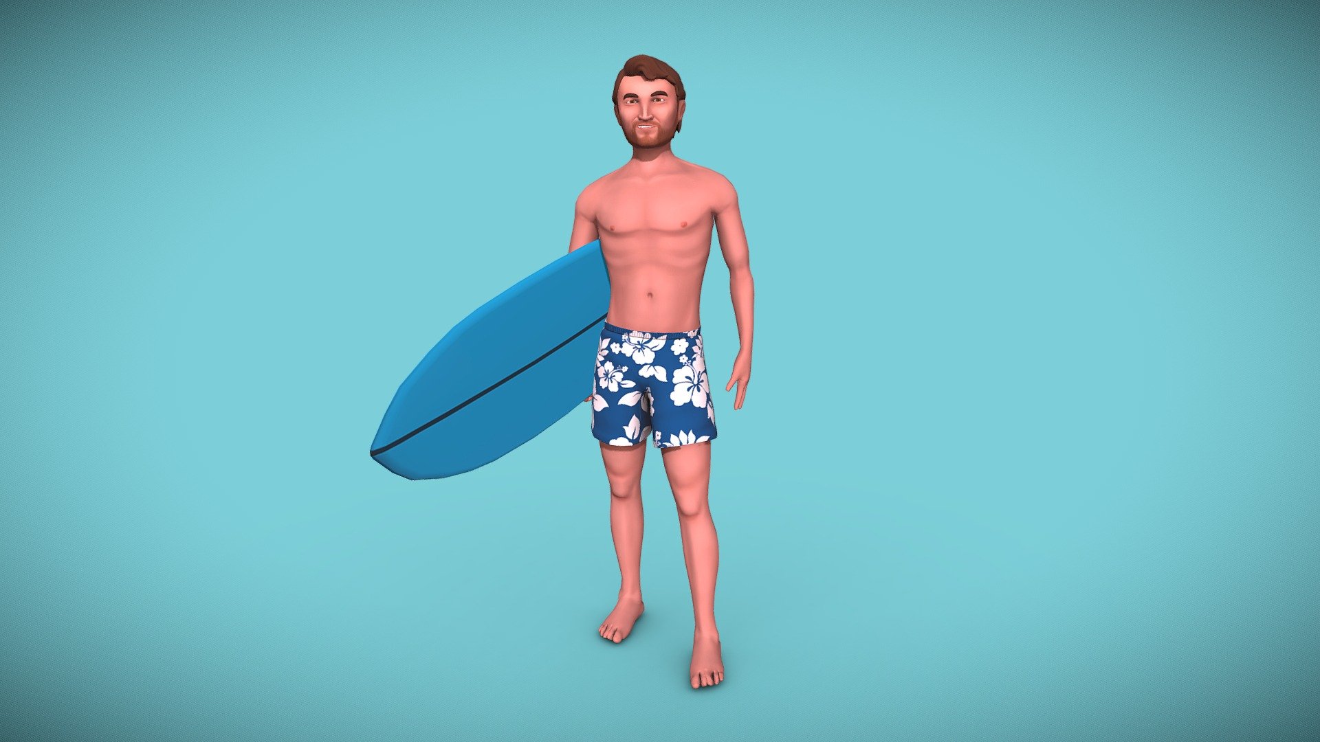 Ross Surf 3d model