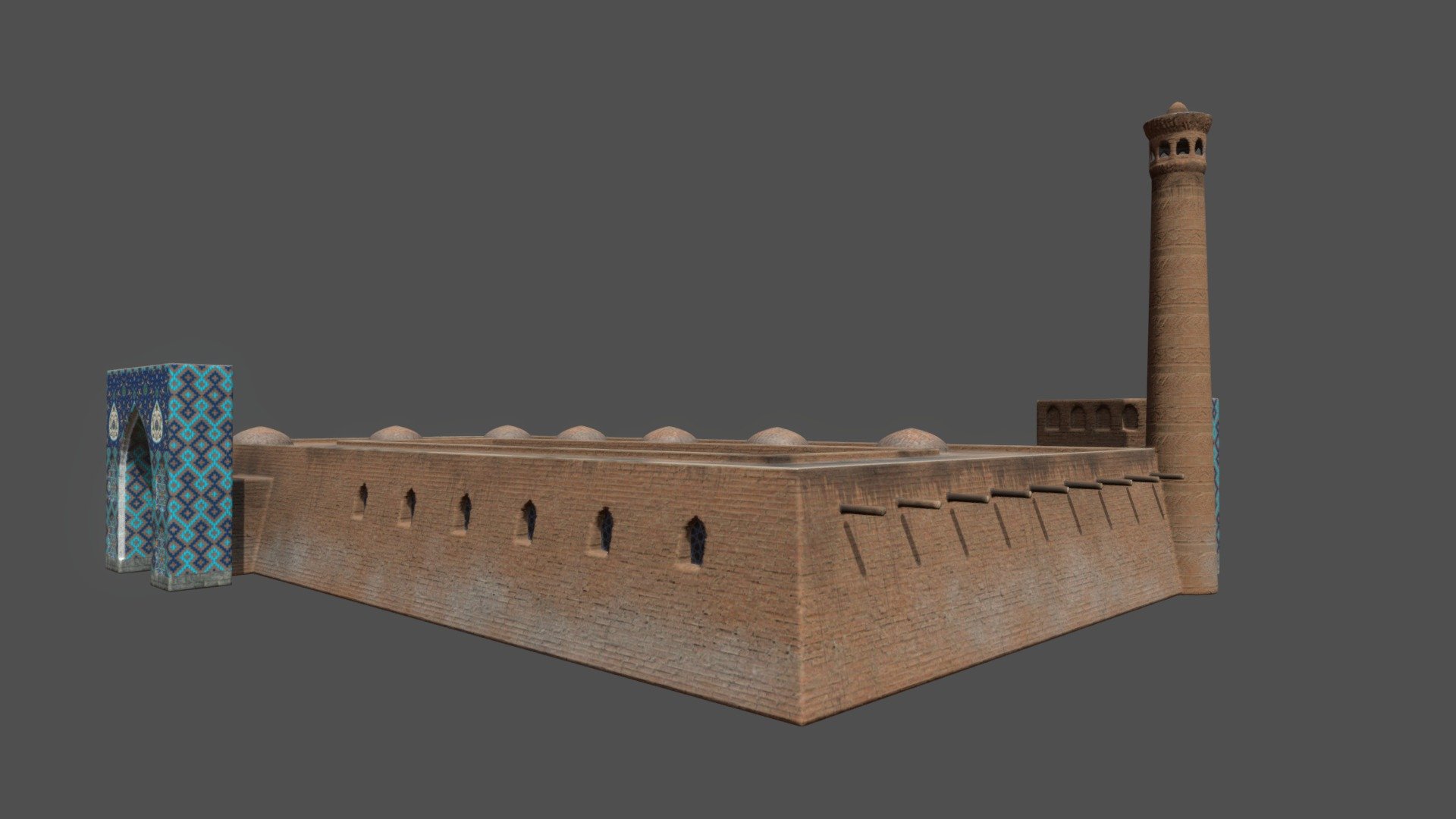 Samarkand_ Historical_ Building_3 3d model