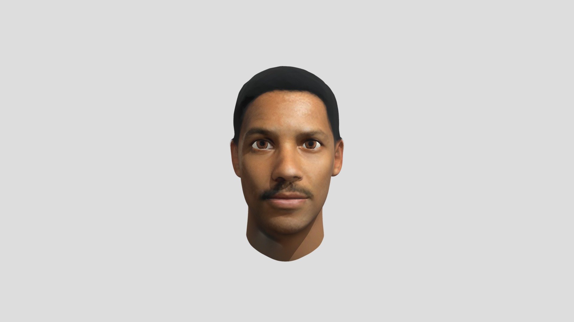 Denzel Washington 3d model