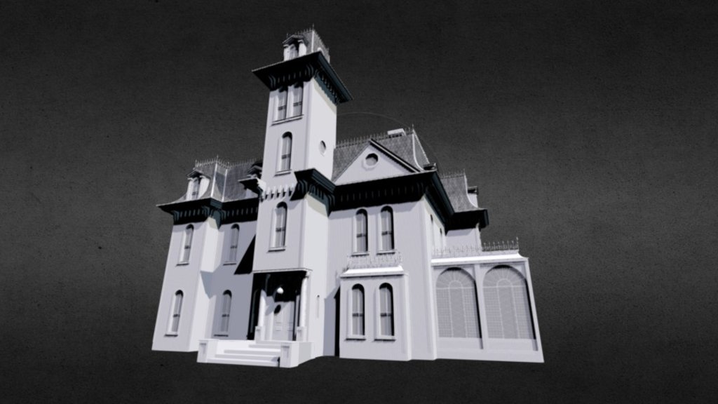 Addams Family Mansion (1991) 3d model