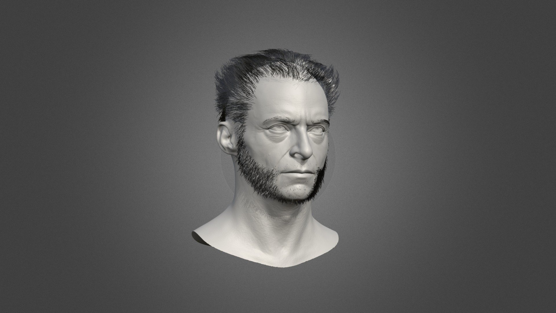 Hugh  Jackman 3d model