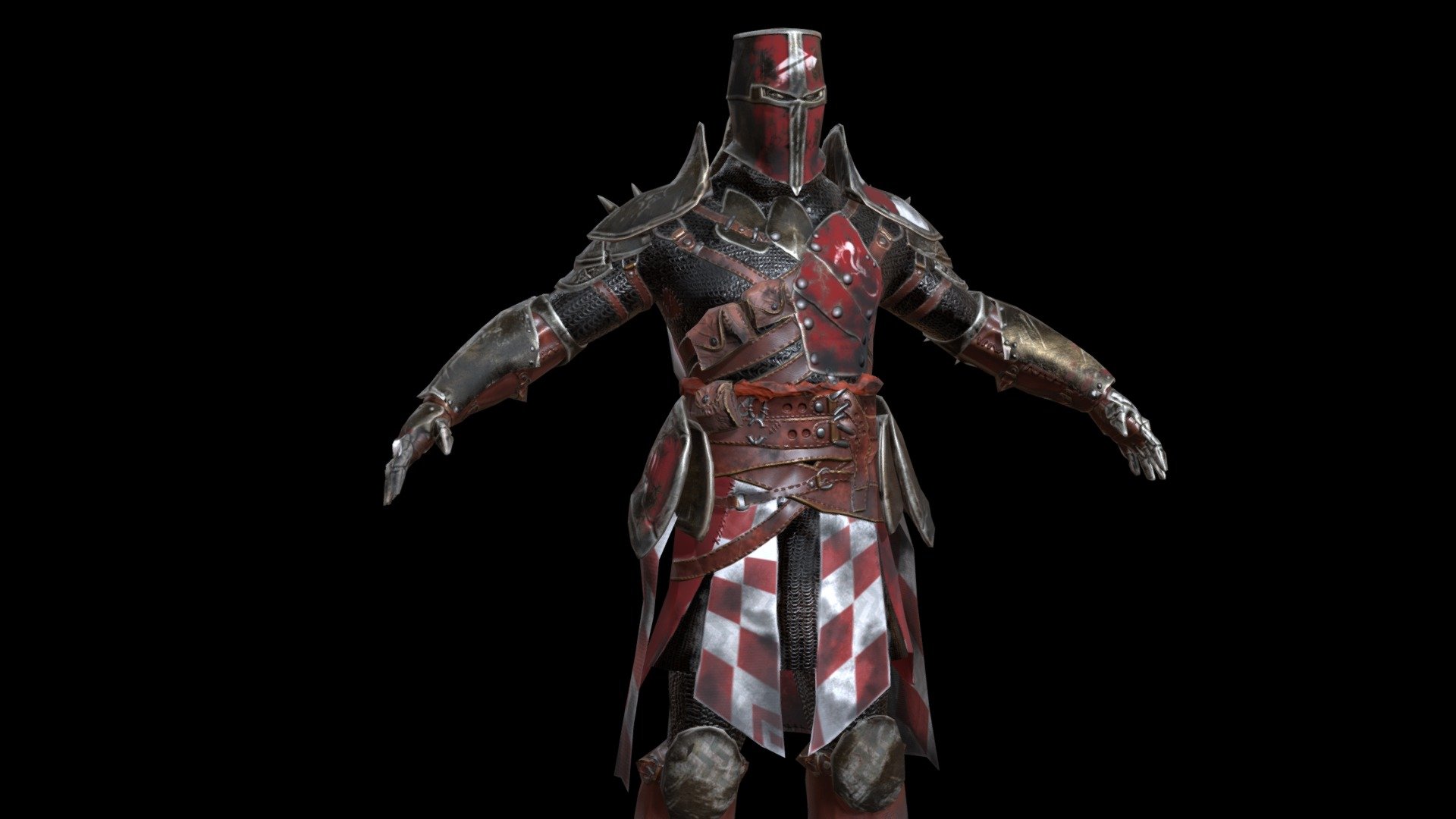 Crusader Poze 3d model