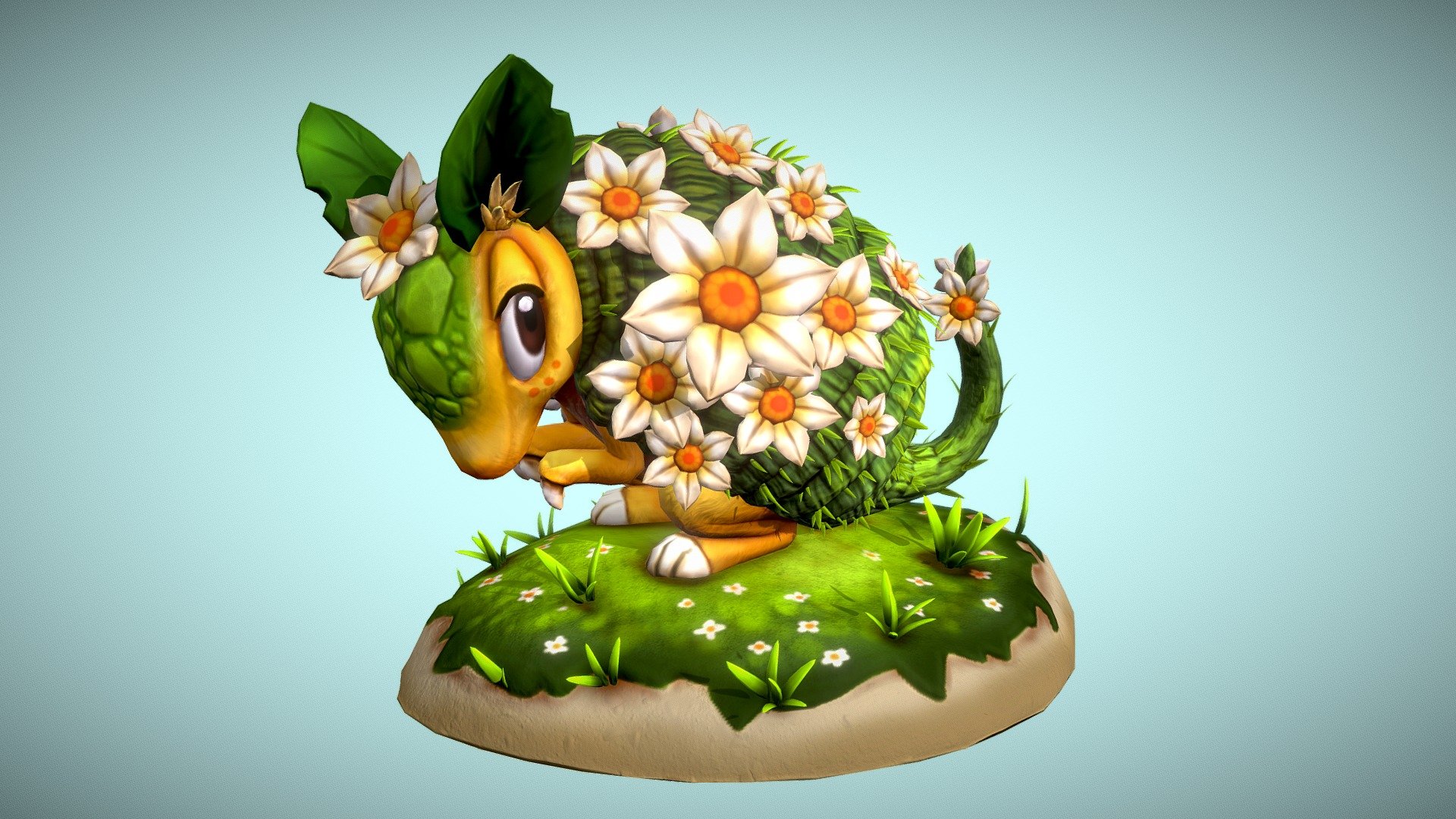 Cute Creature 3d model