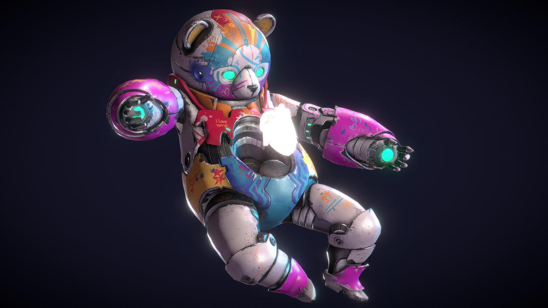 Cosmobear 3d model