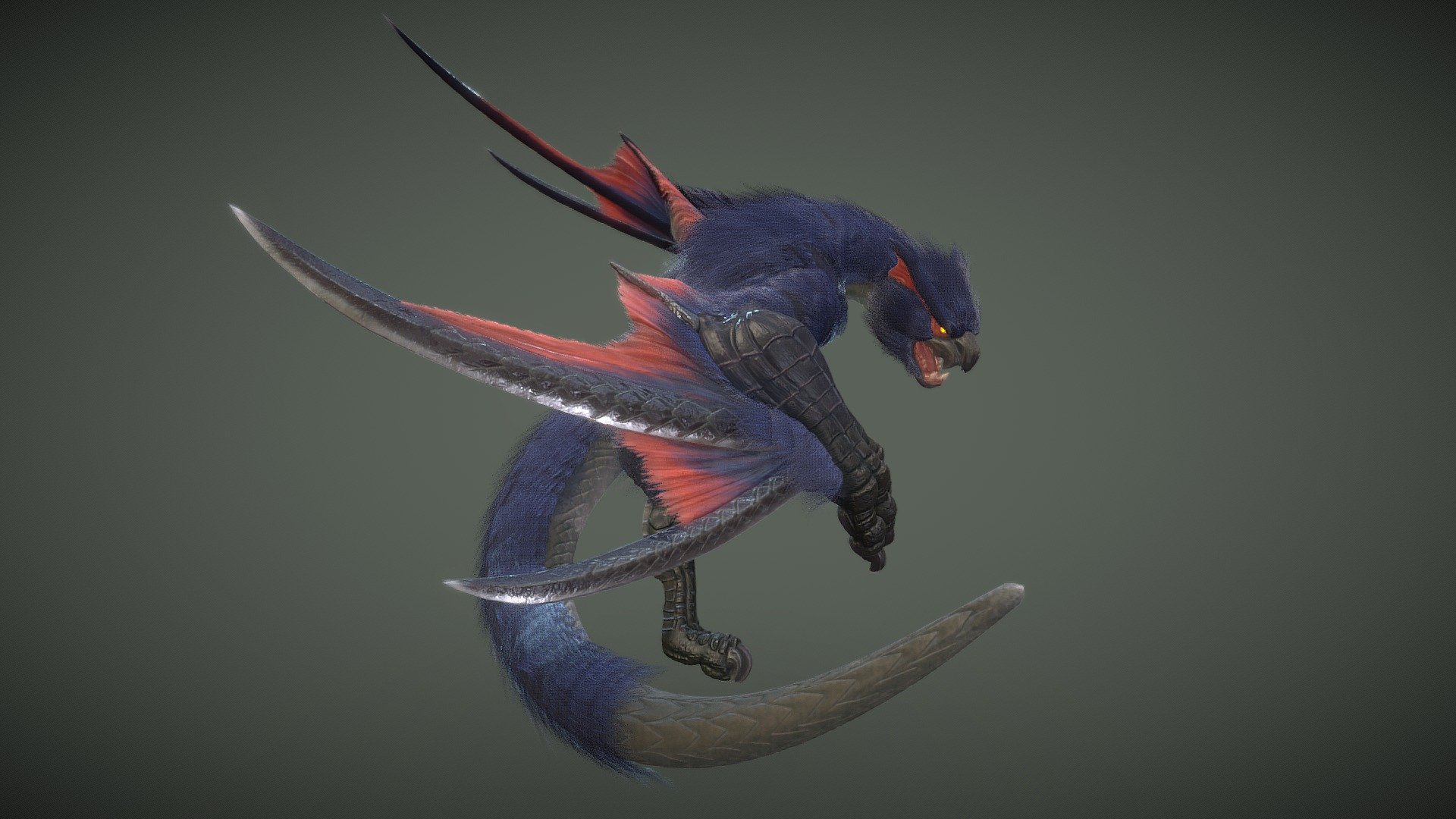 Nargacuga 3d model