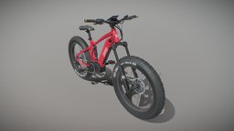 Jeep E-Bike in Red