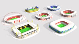 Football Stadium Pack 3D