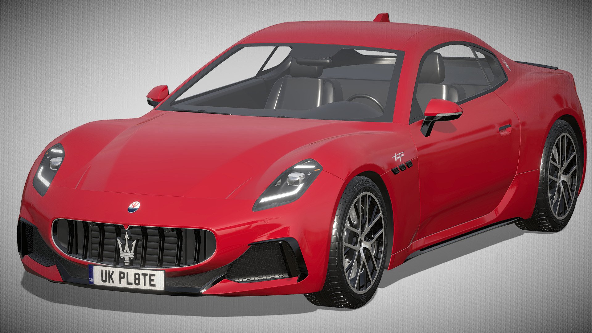 Maserati GranTurismo Trofeo 2023 3d model