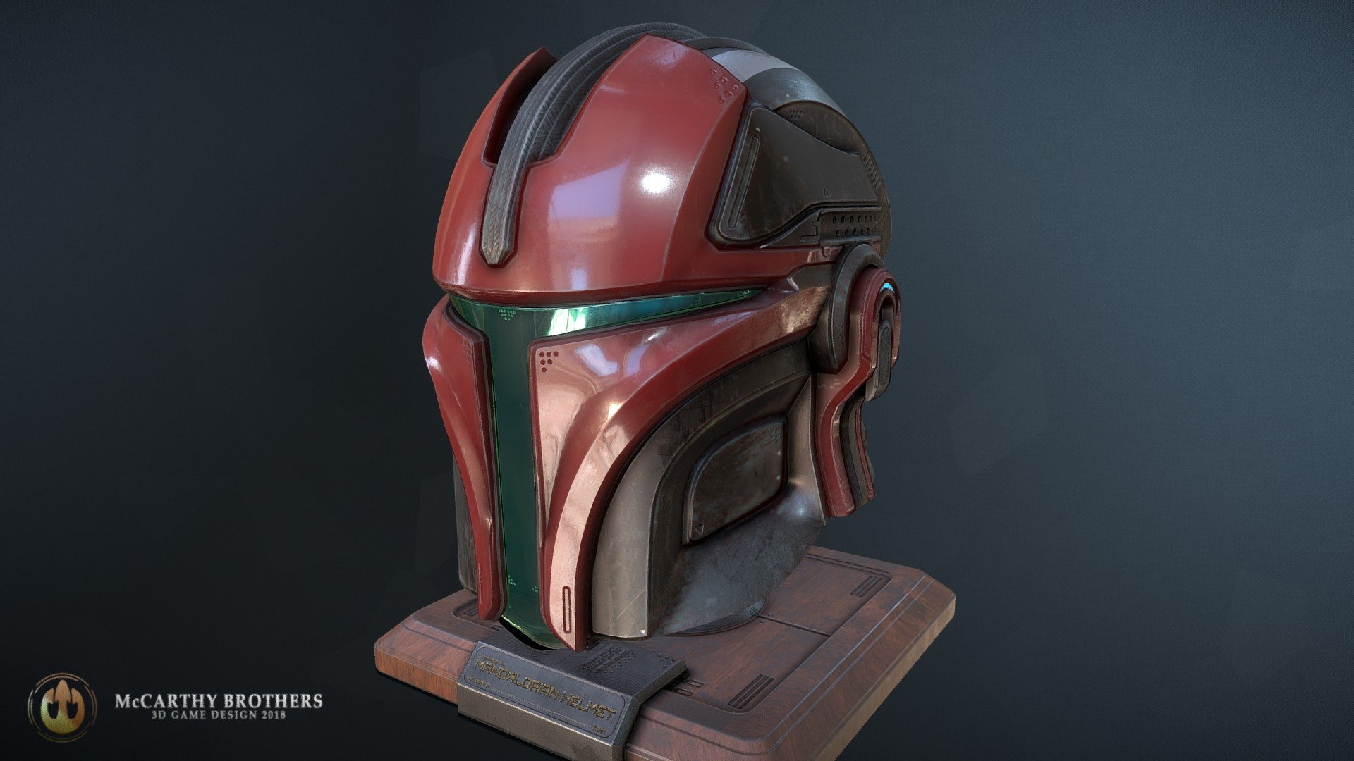 Mando Helmet 3d model