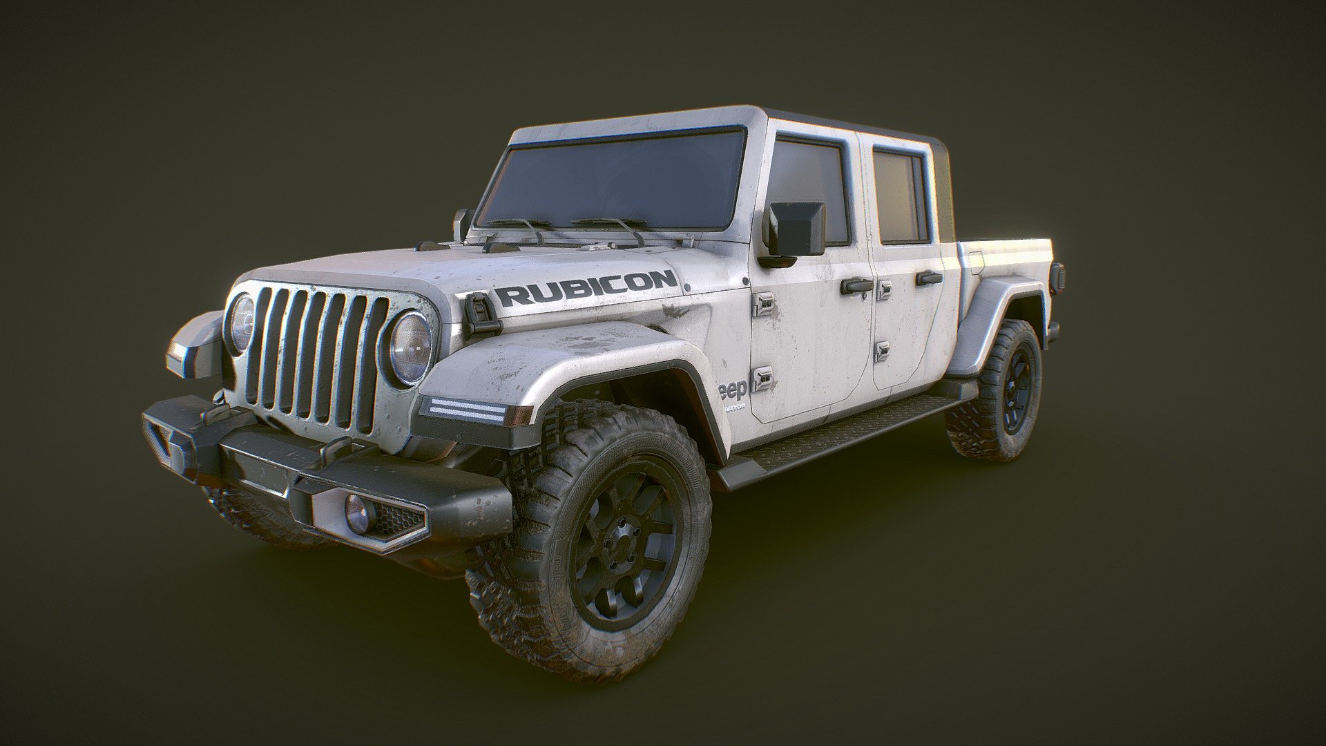 Jeep Gladiator 3d model