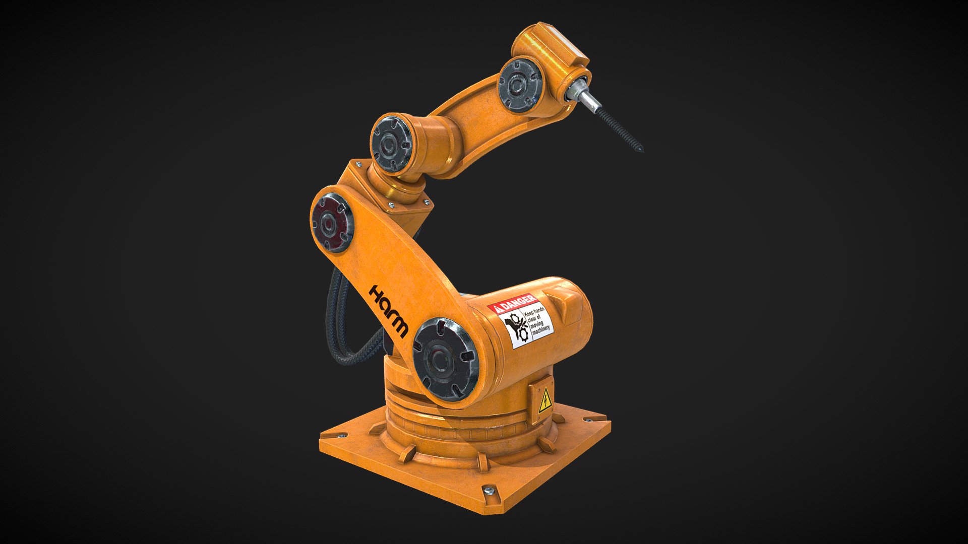 Robotic arm 3d model