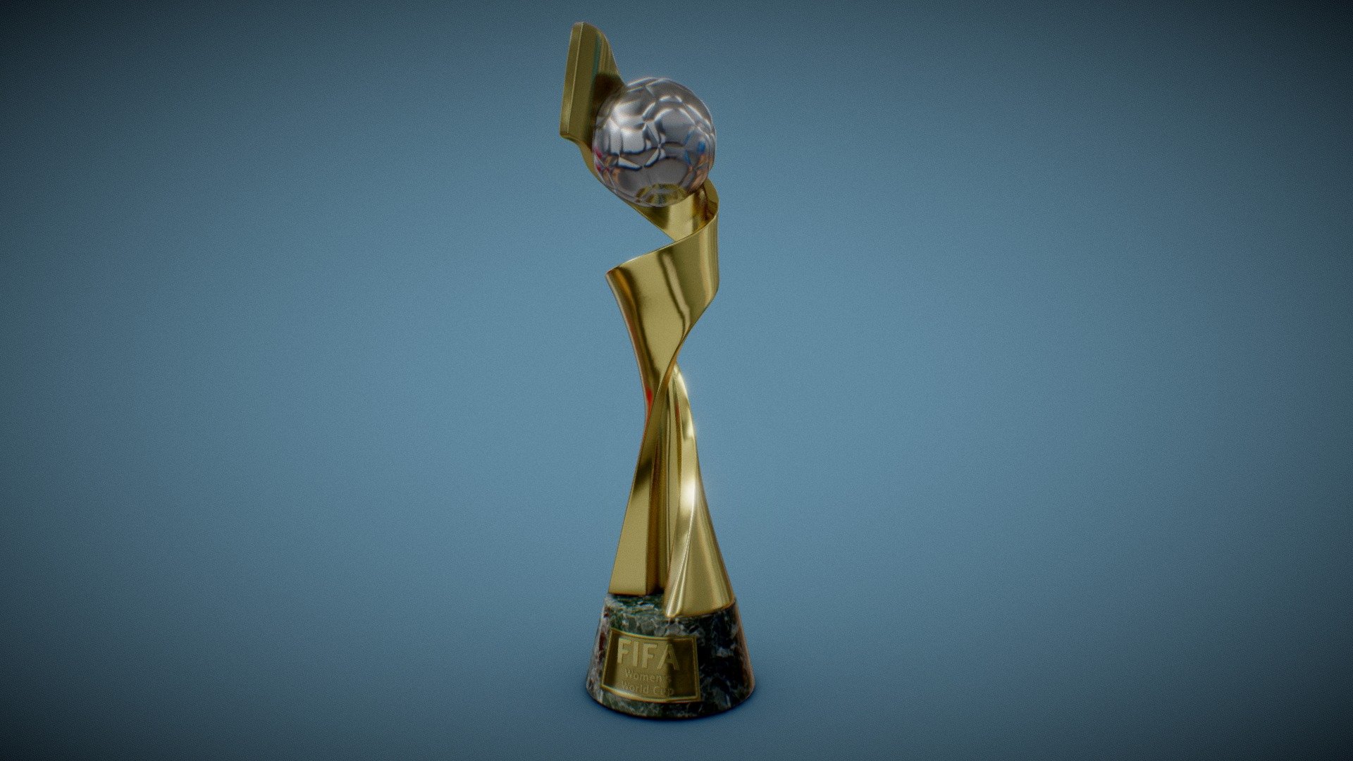 FIFA Womans World Cup Trophy 3d model