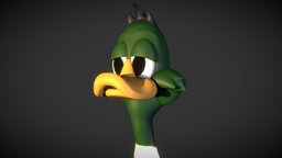 Cartoon duck