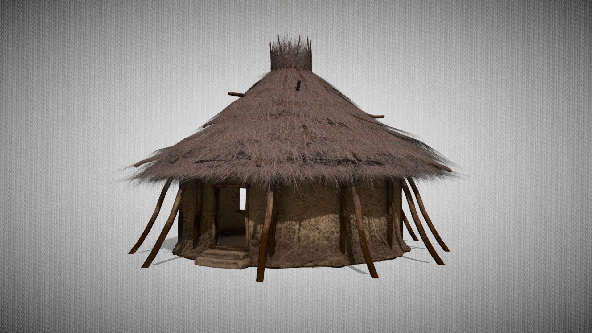 Cottage 3d model