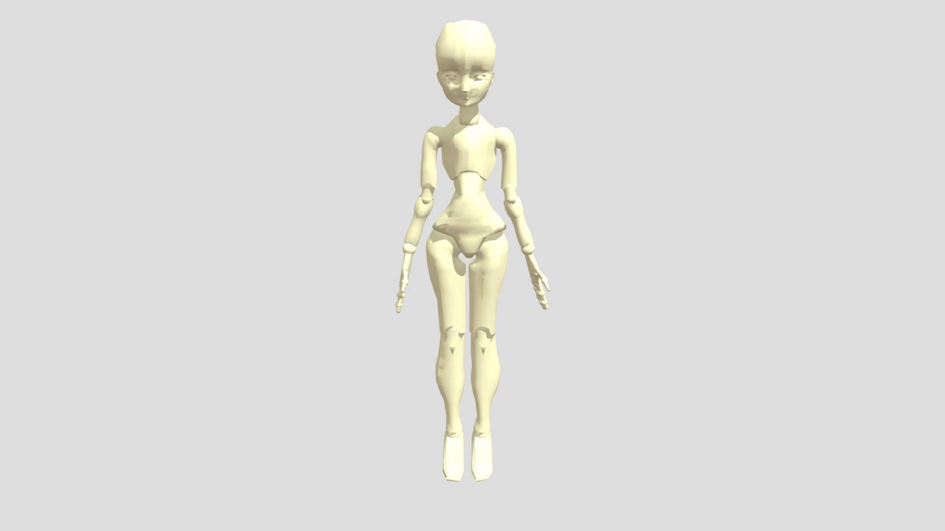 BJD 3d model