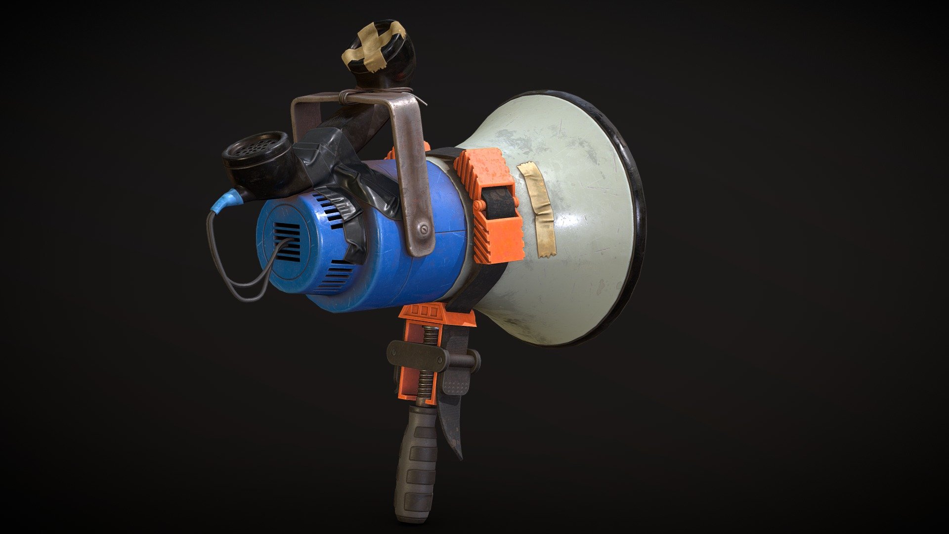 Megaphone 3d model