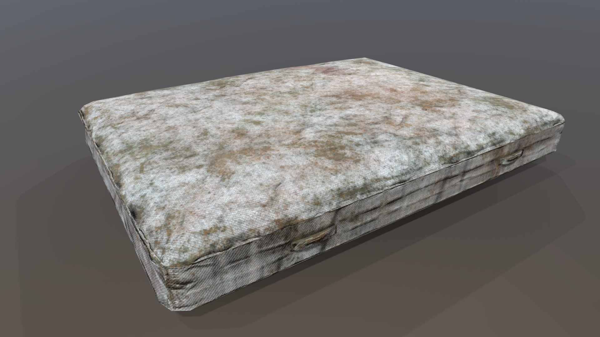 Low Poly dirty Mattress 3d model