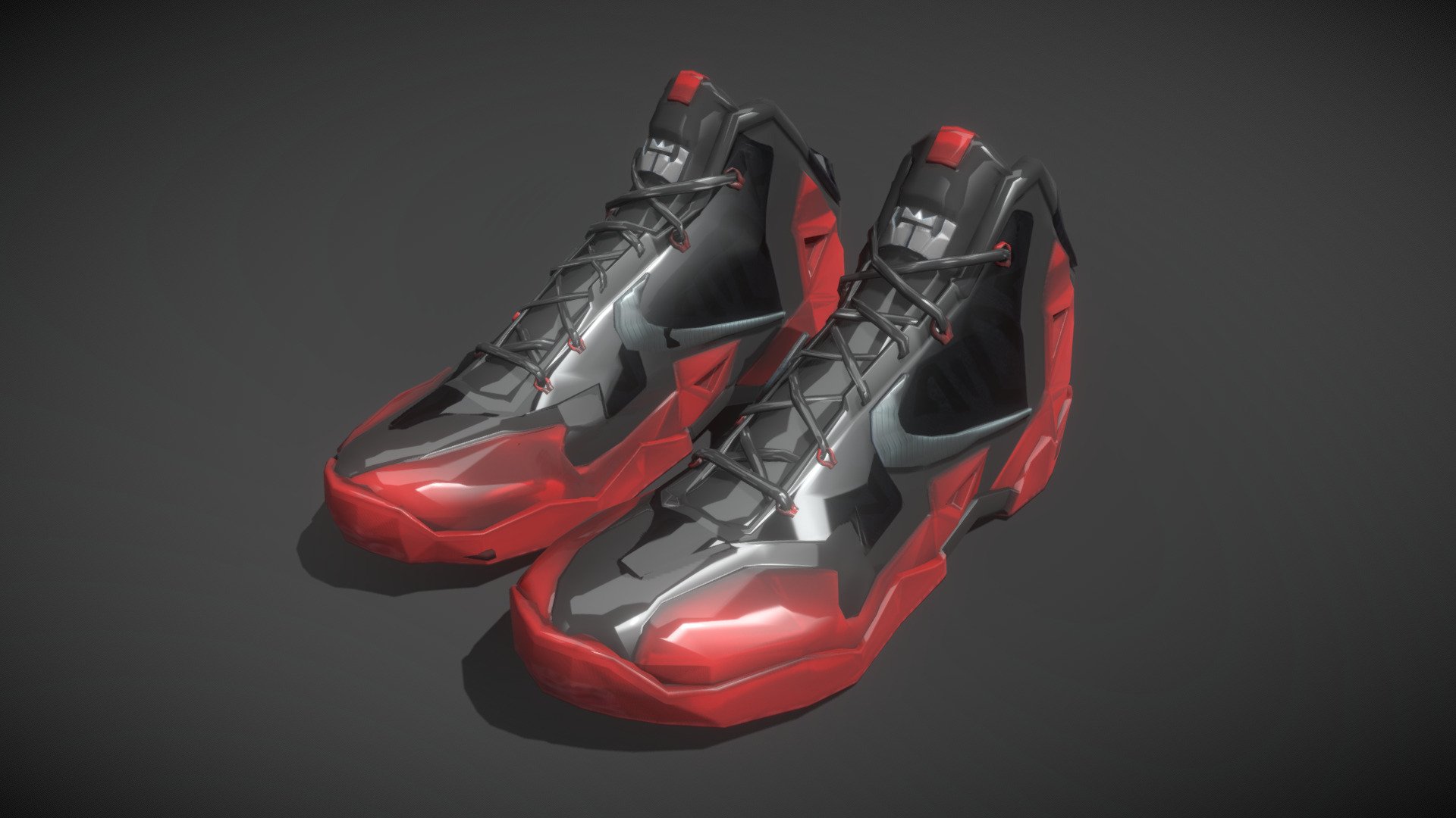 Lebron James 11 Sneakers 3d model