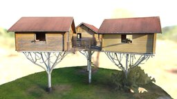 Three Tree Houses