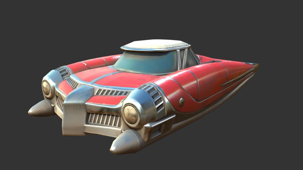 Fallout Car 2 3d model