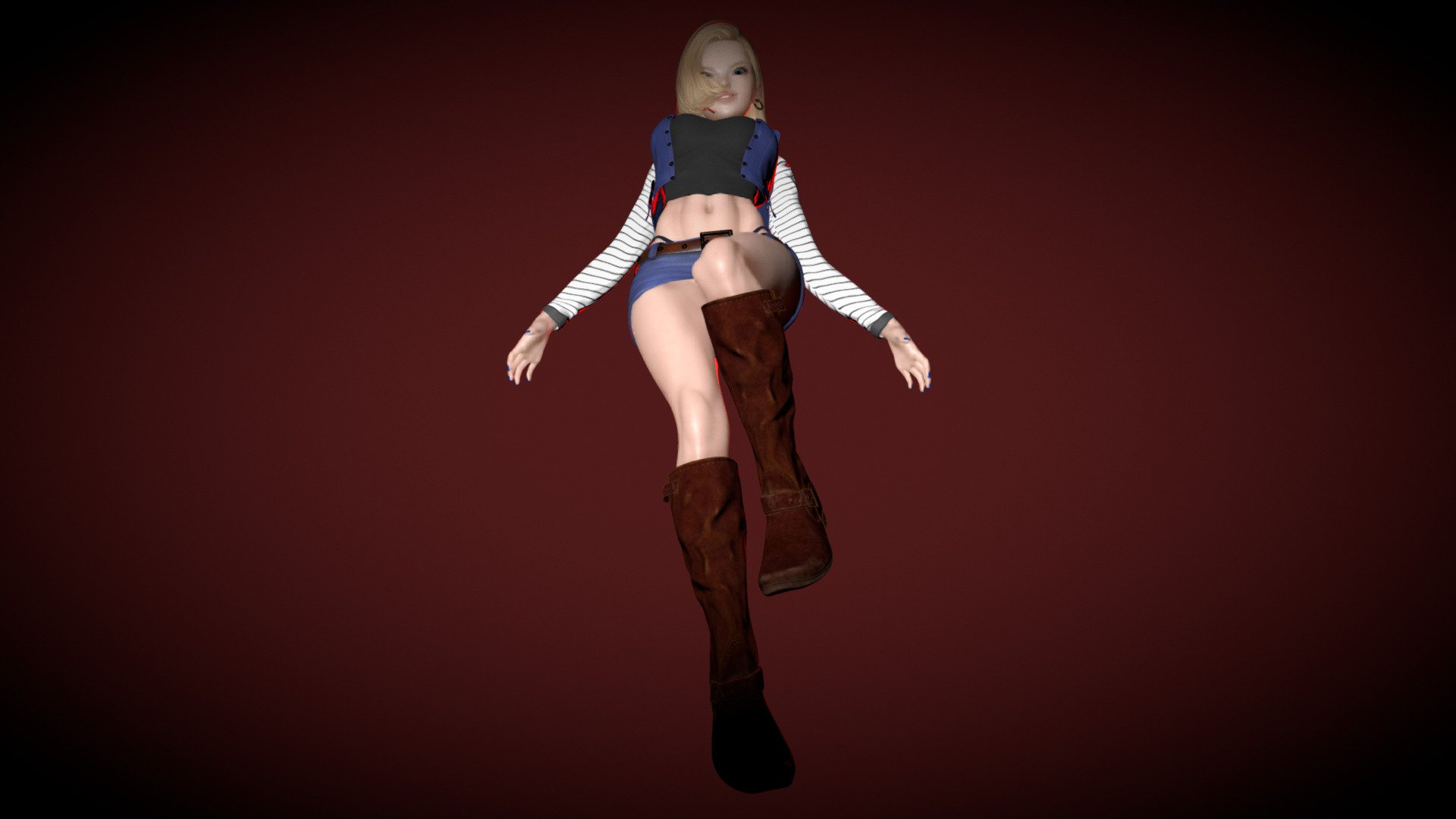 Android 18 (Live Action) 3d model