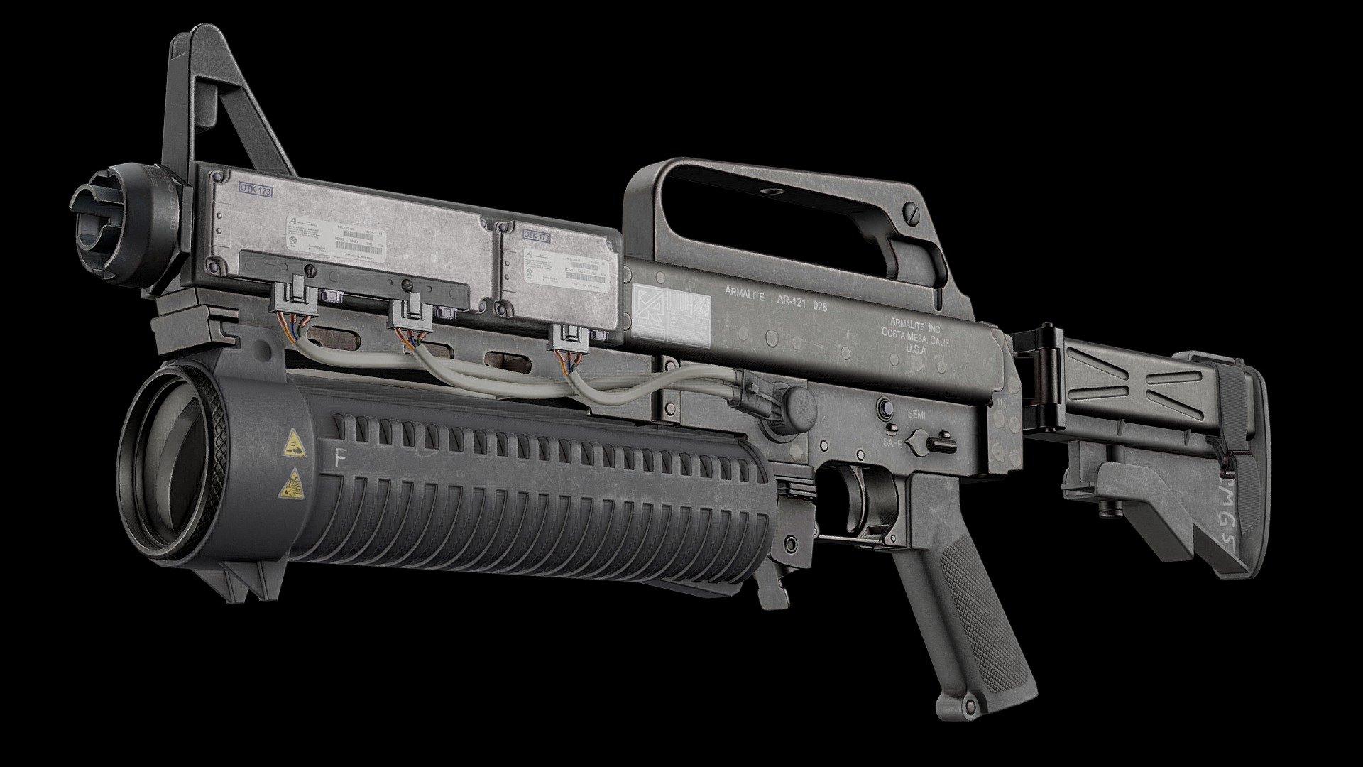 AR-121 3d model