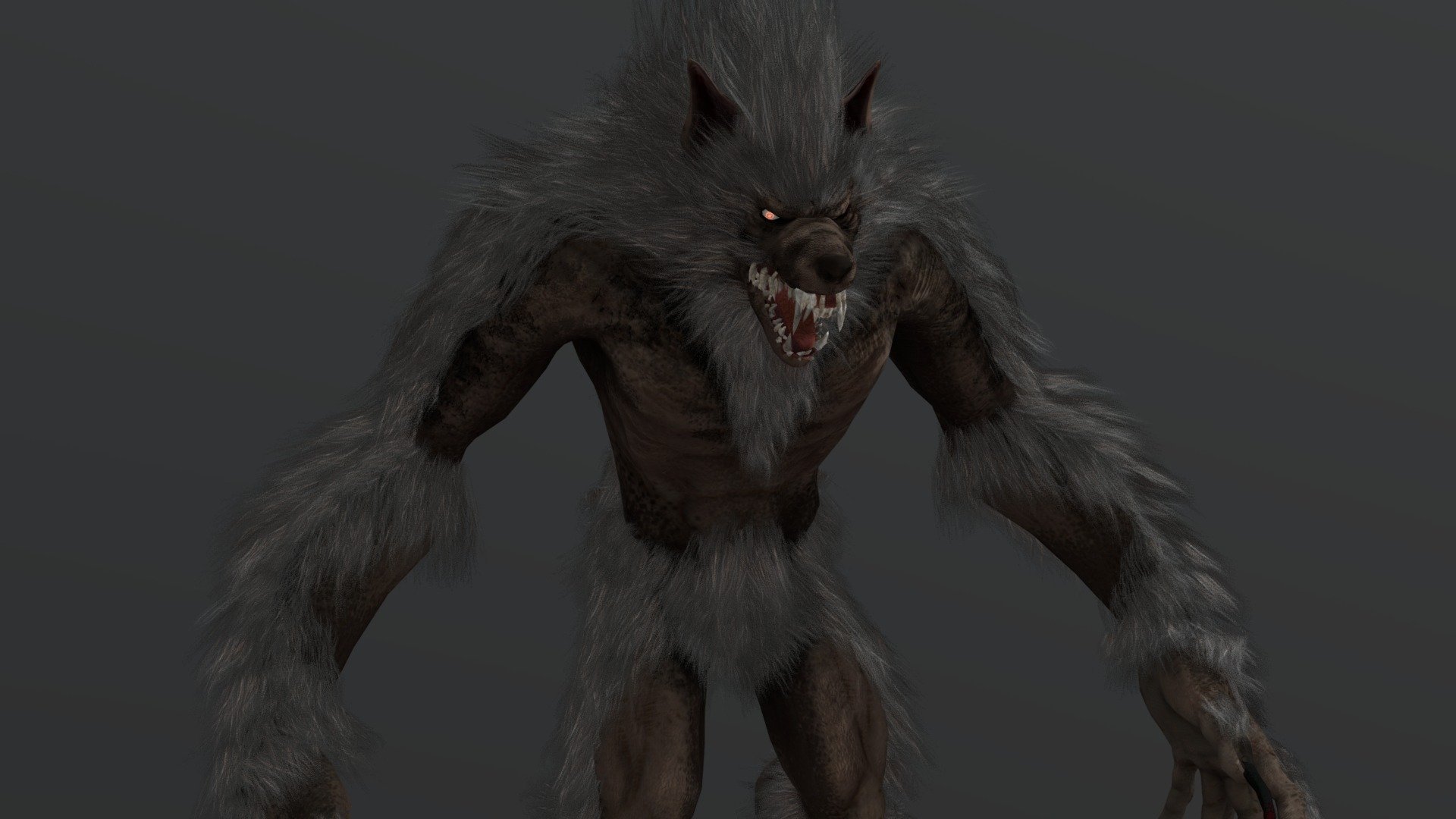 Werewolf 3d model