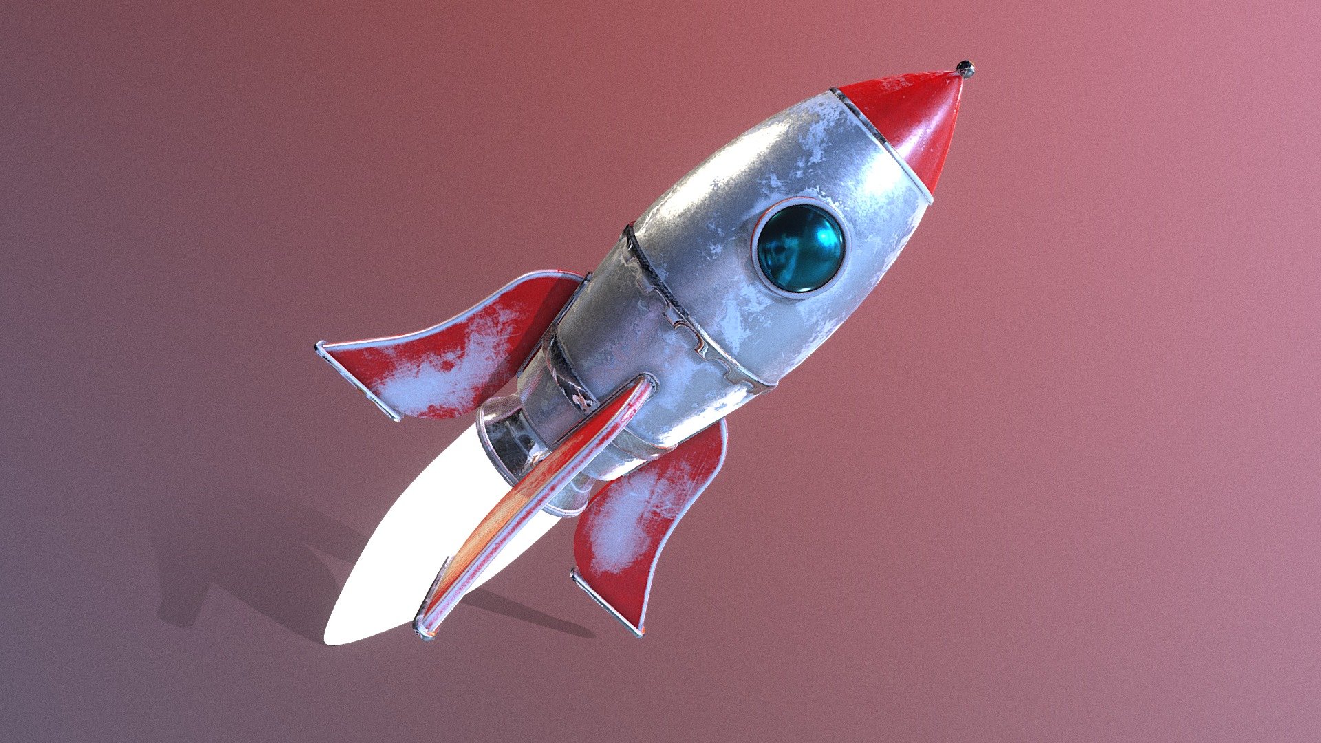 Space Rocket 3d model