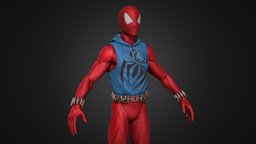 Scarlet Spider-Man Across The Spider-Verse