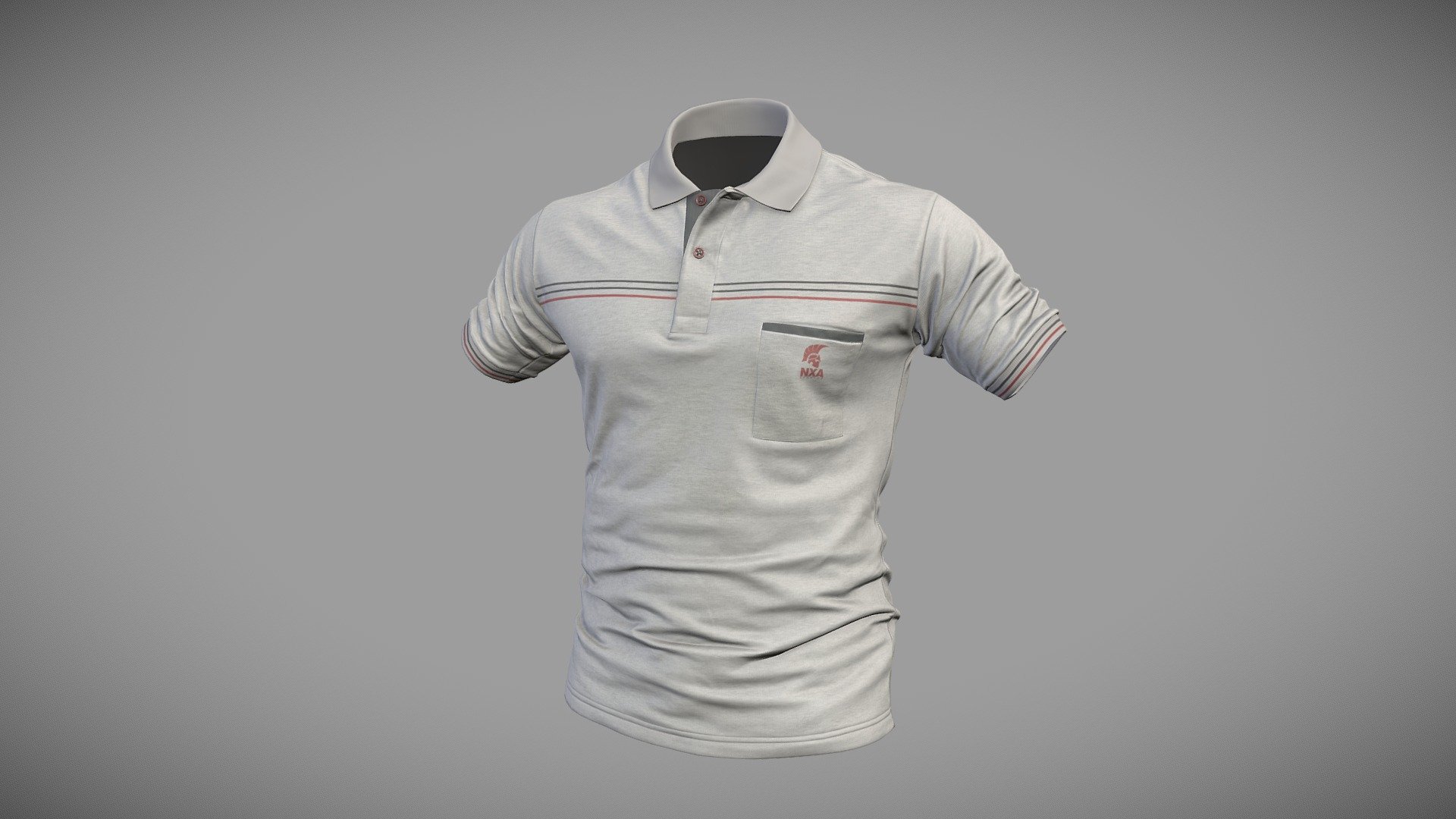 NXA Studios Shirt Challenge 2019 3d model