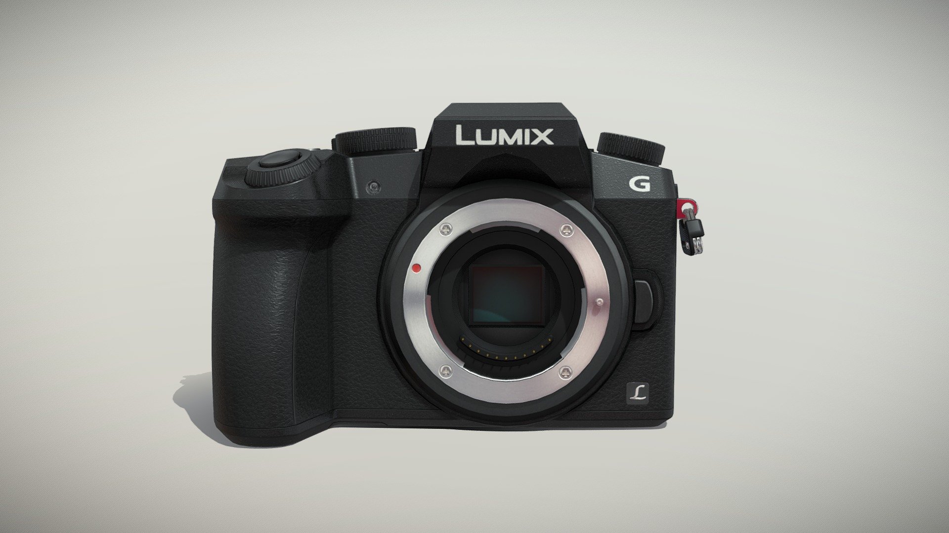 Panasonic Lumix DMC-G7 mirrorless digital camera 3d model