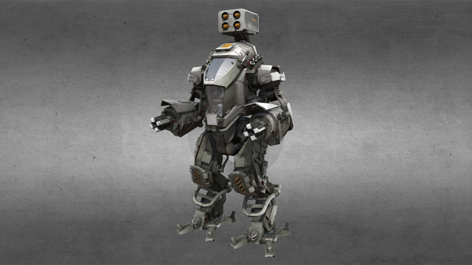 Robot Avenger 3d model