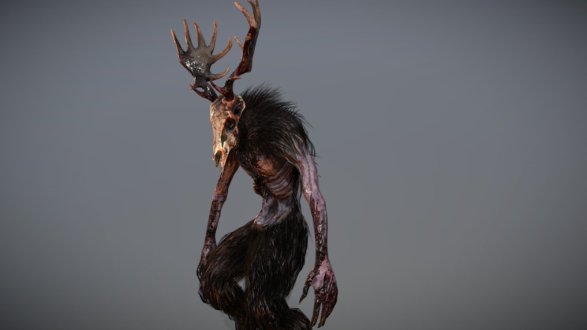 The Wendigo 3d model