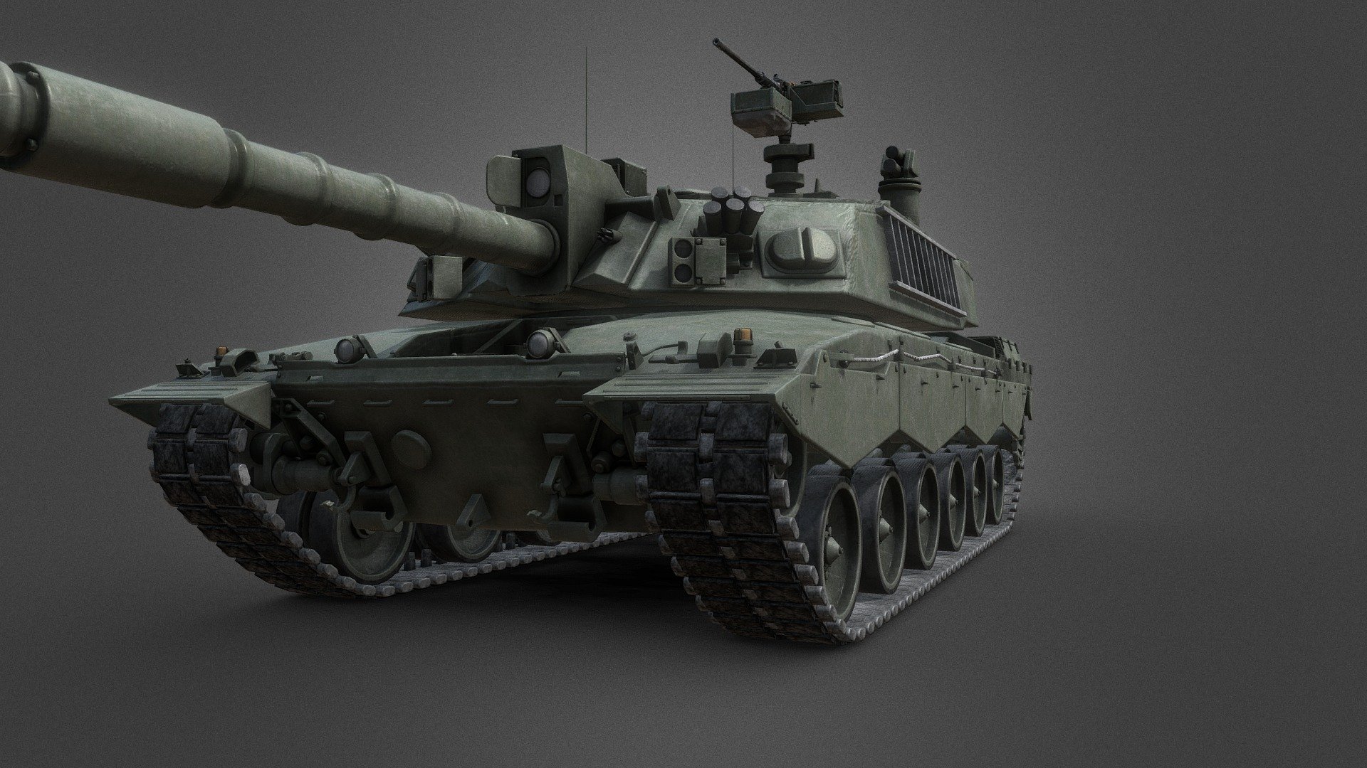 Challenger II 3d model