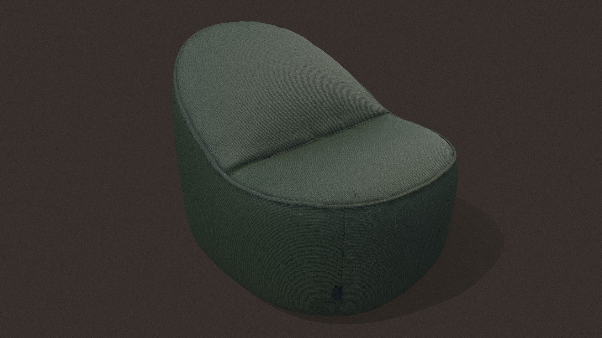 Bean Bag Chair 09 3d model